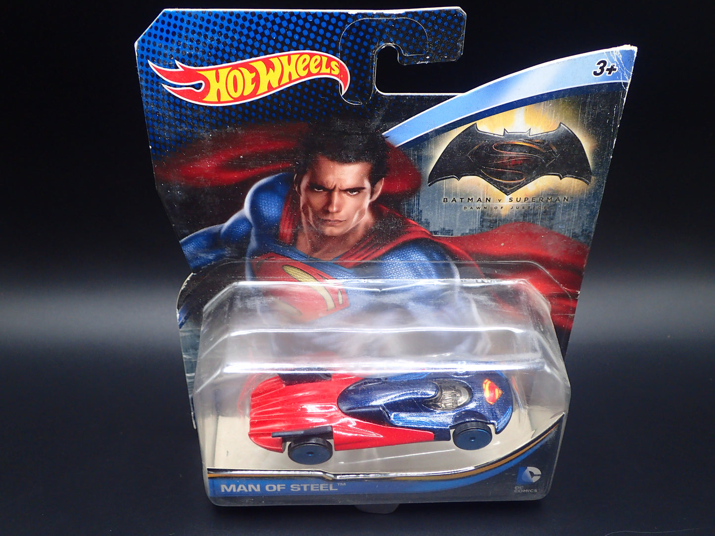 2015 HOT WHEELS DC SUPERMAN VS BATMAN HOT WHEELS CHARACTER CARS 1/64