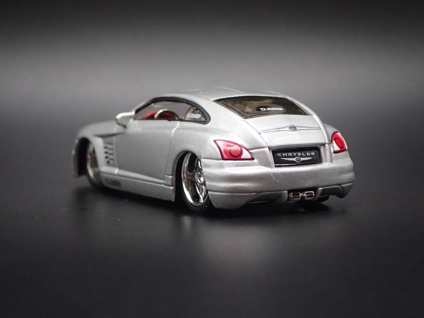 2004-2008 CHYSLER CROSSFIRE SILVER RARE 1:64 SCALE COLLECTIBLE DIORAMA DIECAST MODEL CAR