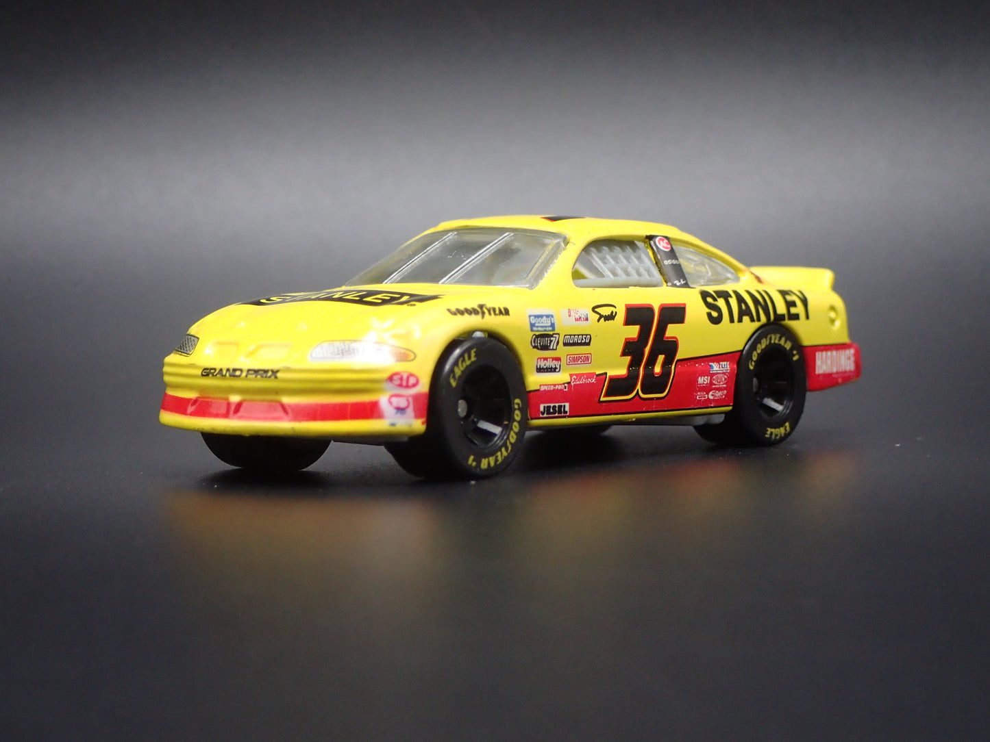 1997 97 PONTIAC GRAND PRIX 36 TODD BODINE STANLEY NASCAR 1:64 DIECAST MODEL CAR