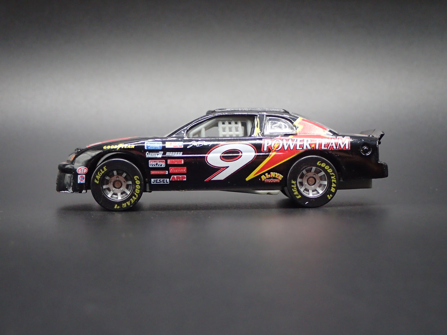 1997 97 FORD THUNDERBIRD 9 JOE BESSEY POWER TEAM NASCAR  1:64 SCALE DIECAST CAR