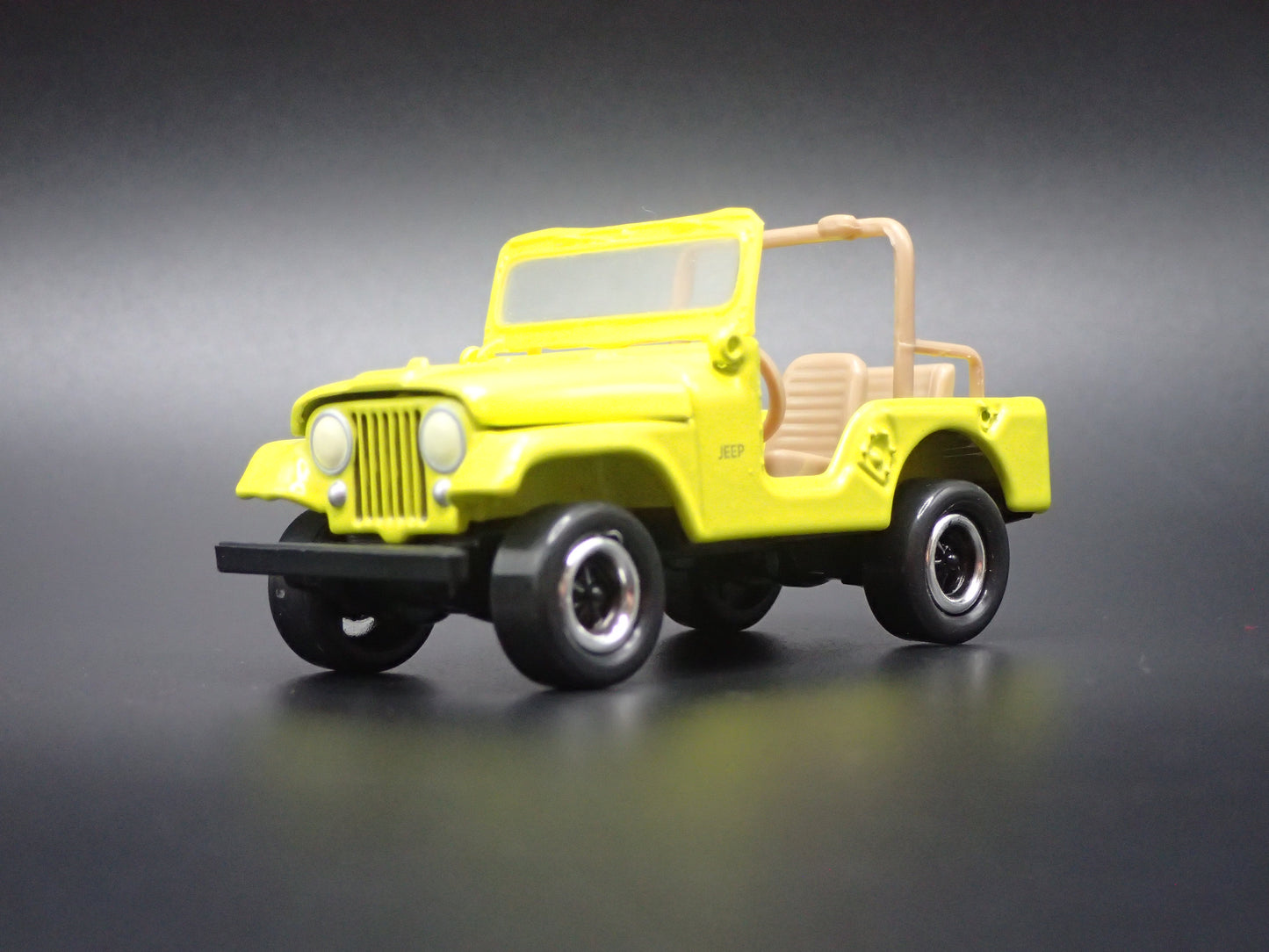 1944-1986 JEEP CJ5 NEON 1/64 SCALE COLLECTIBLE DIORAMA DIECAST MODEL CAR
