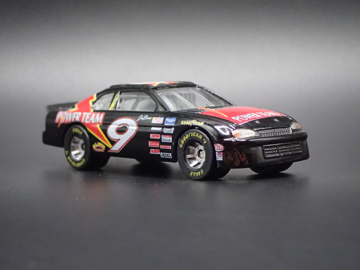 1997 97 FORD THUNDERBIRD 9 JOE BESSEY POWER TEAM NASCAR  1:64 SCALE DIECAST CAR