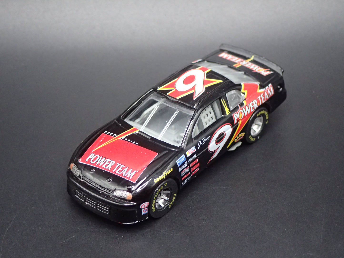 1997 97 FORD THUNDERBIRD 9 JOE BESSEY POWER TEAM NASCAR  1:64 SCALE DIECAST CAR