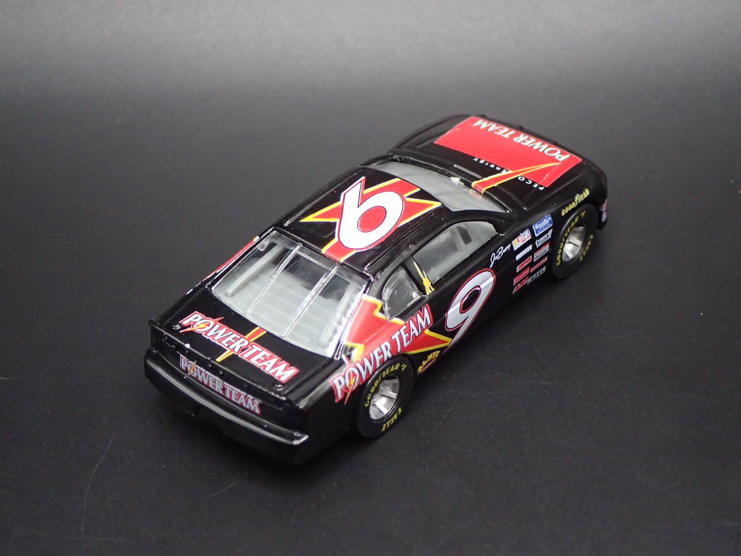 1997 97 FORD THUNDERBIRD 9 JOE BESSEY POWER TEAM NASCAR  1:64 SCALE DIECAST CAR