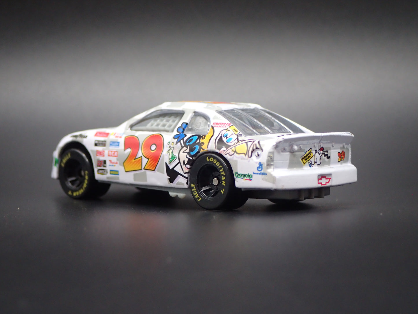 1997 CHEVY MONTE CARLO 29 ROBERT PRESSLEY CARTOON NETWORK NASCAR 1/64 SCALE DIECAST CAR