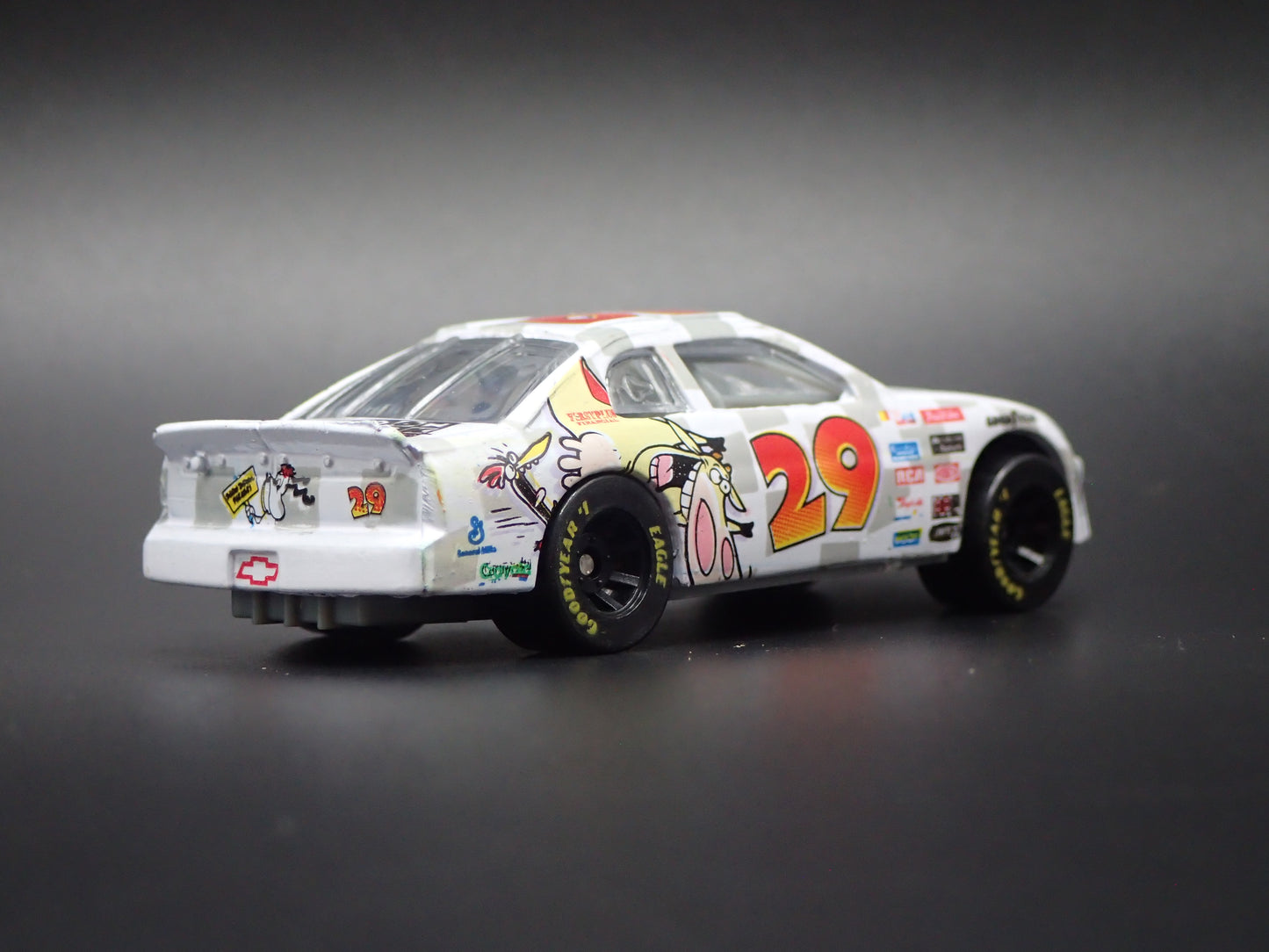1997 CHEVY MONTE CARLO 29 ROBERT PRESSLEY CARTOON NETWORK NASCAR 1/64 SCALE DIECAST CAR