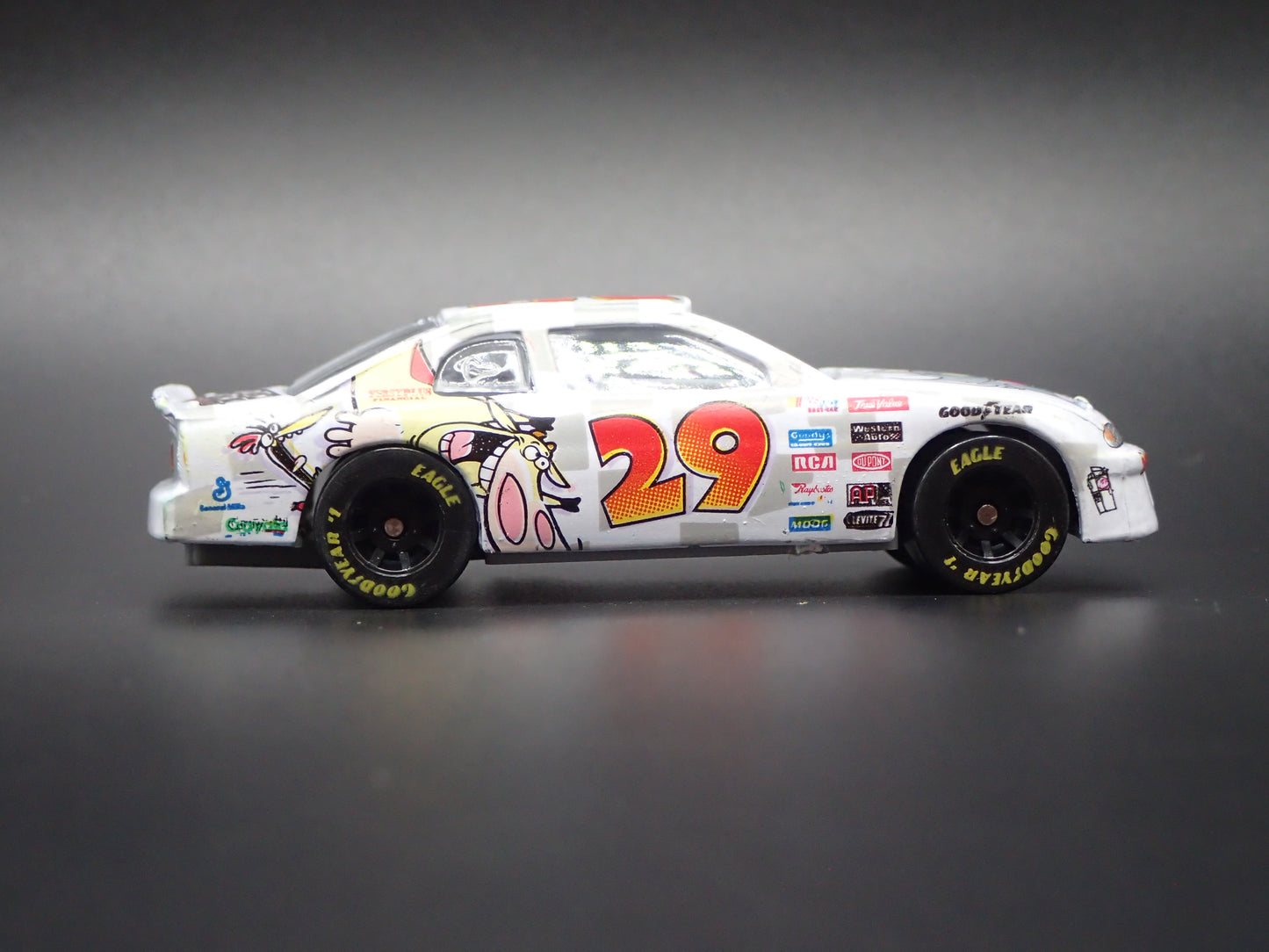 1997 CHEVY MONTE CARLO 29 ROBERT PRESSLEY CARTOON NETWORK NASCAR 1/64 SCALE DIECAST CAR