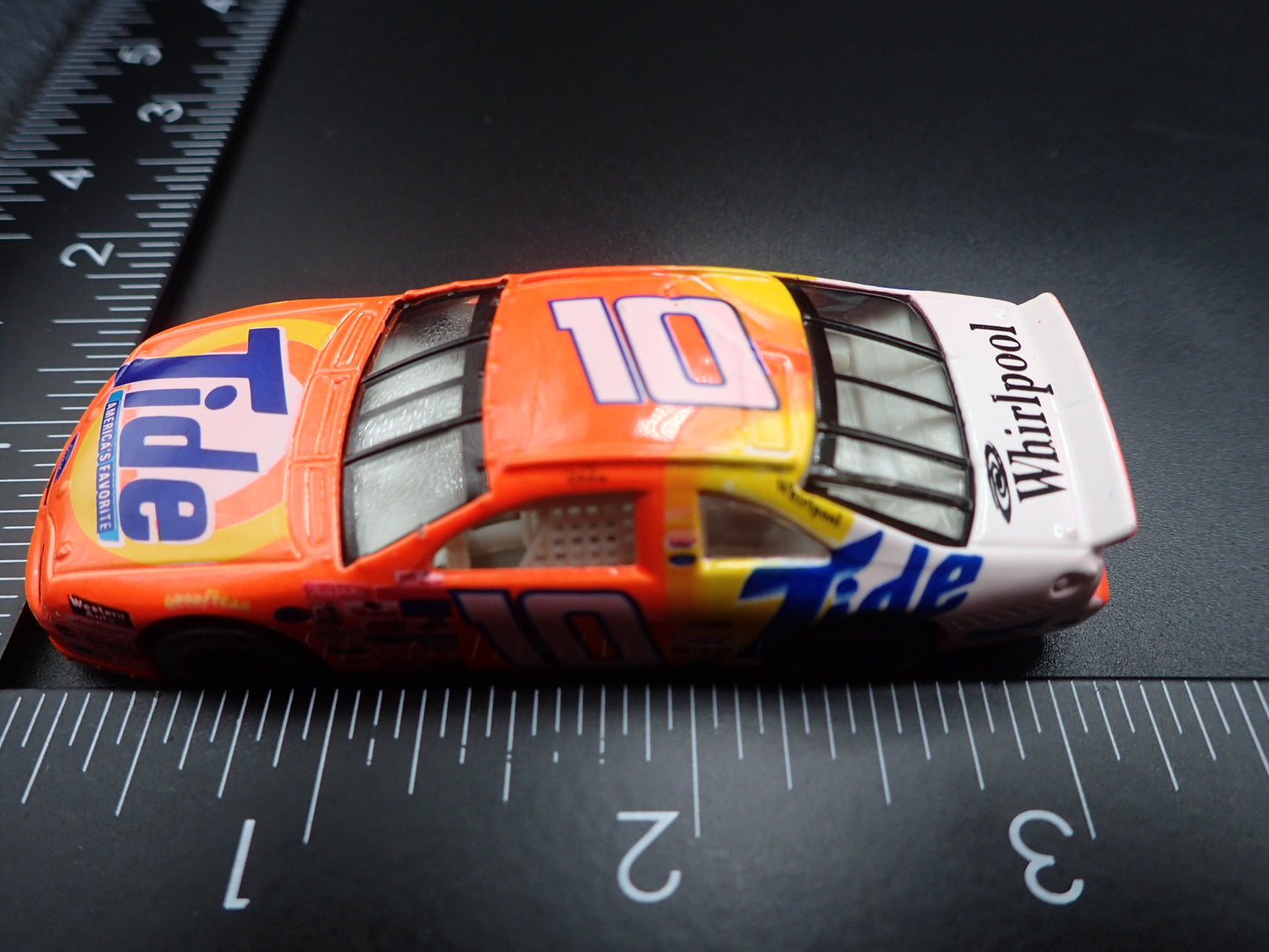 1997 97 FORD THUNDERBIRD 10 RICKY RUDD TIDE NASCAR 1:64 SCALE DIECAST MODEL CAR