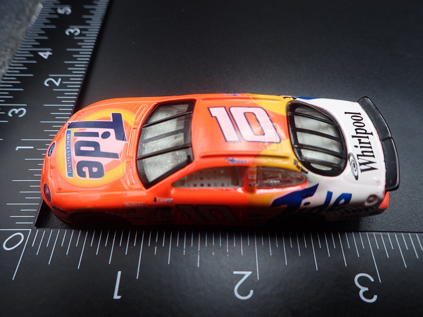 1998 98 FORD TAURUS 10 RICKY RUDD TIDE NASCAR 1/64 SCALE DIECAST MODEL CAR