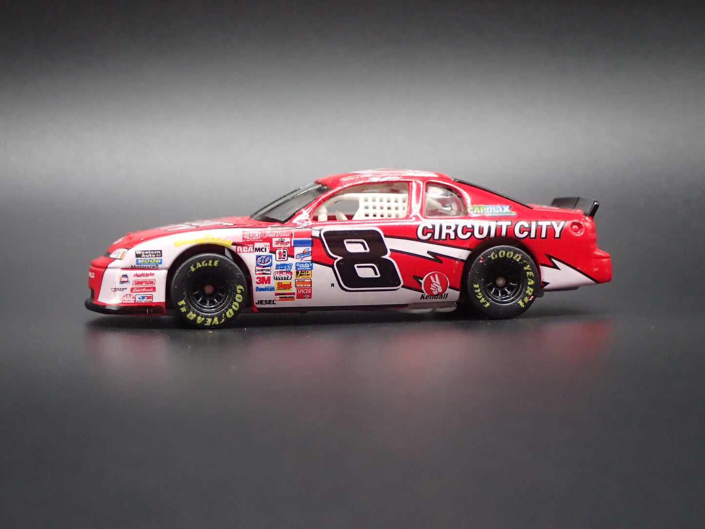1998 98 CHEVY MONTE CARLO 8 HUT STRICKLIN NASCAR 1:64 SCALE DIECAST MODEL CAR