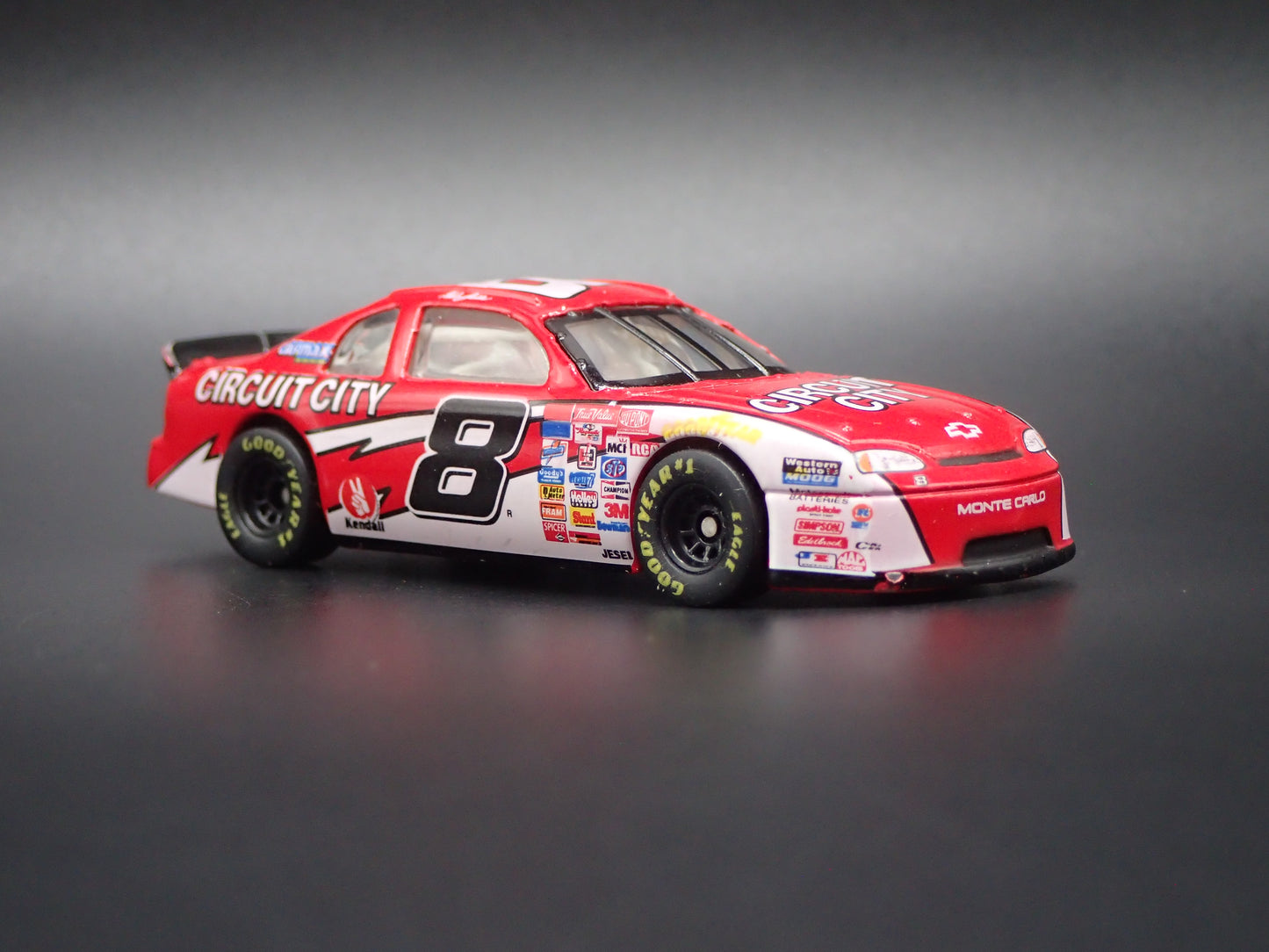 1998 98 CHEVY MONTE CARLO 8 HUT STRICKLIN NASCAR 1:64 SCALE DIECAST MODEL CAR