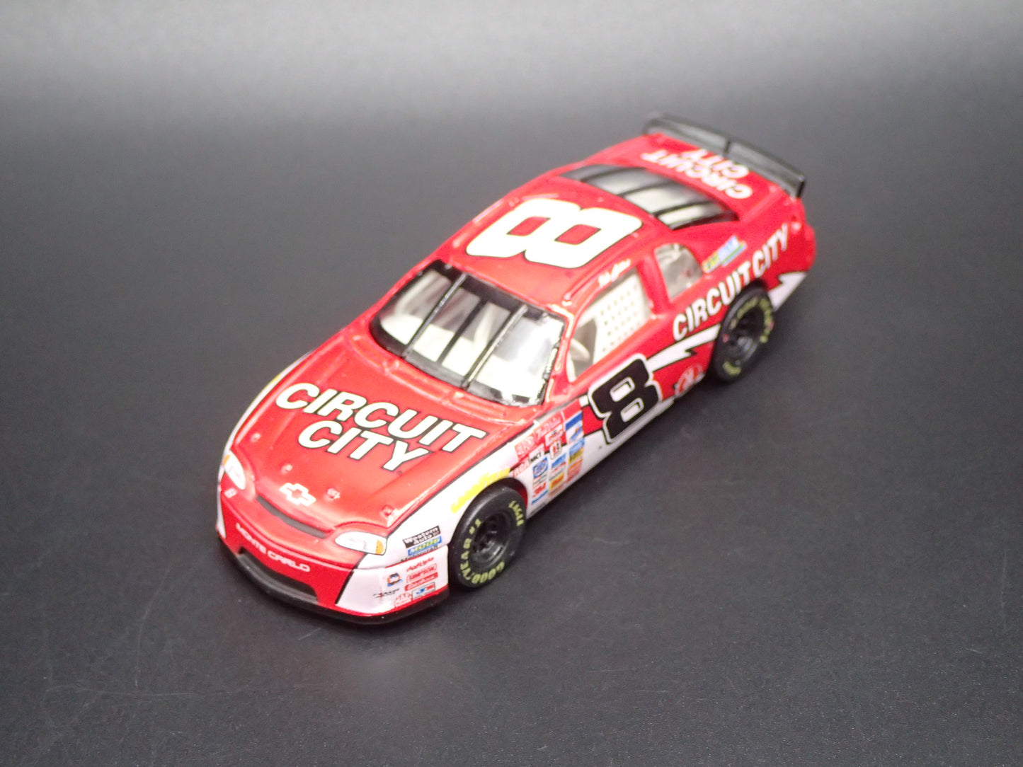 1998 98 CHEVY MONTE CARLO 8 HUT STRICKLIN NASCAR 1:64 SCALE DIECAST MODEL CAR