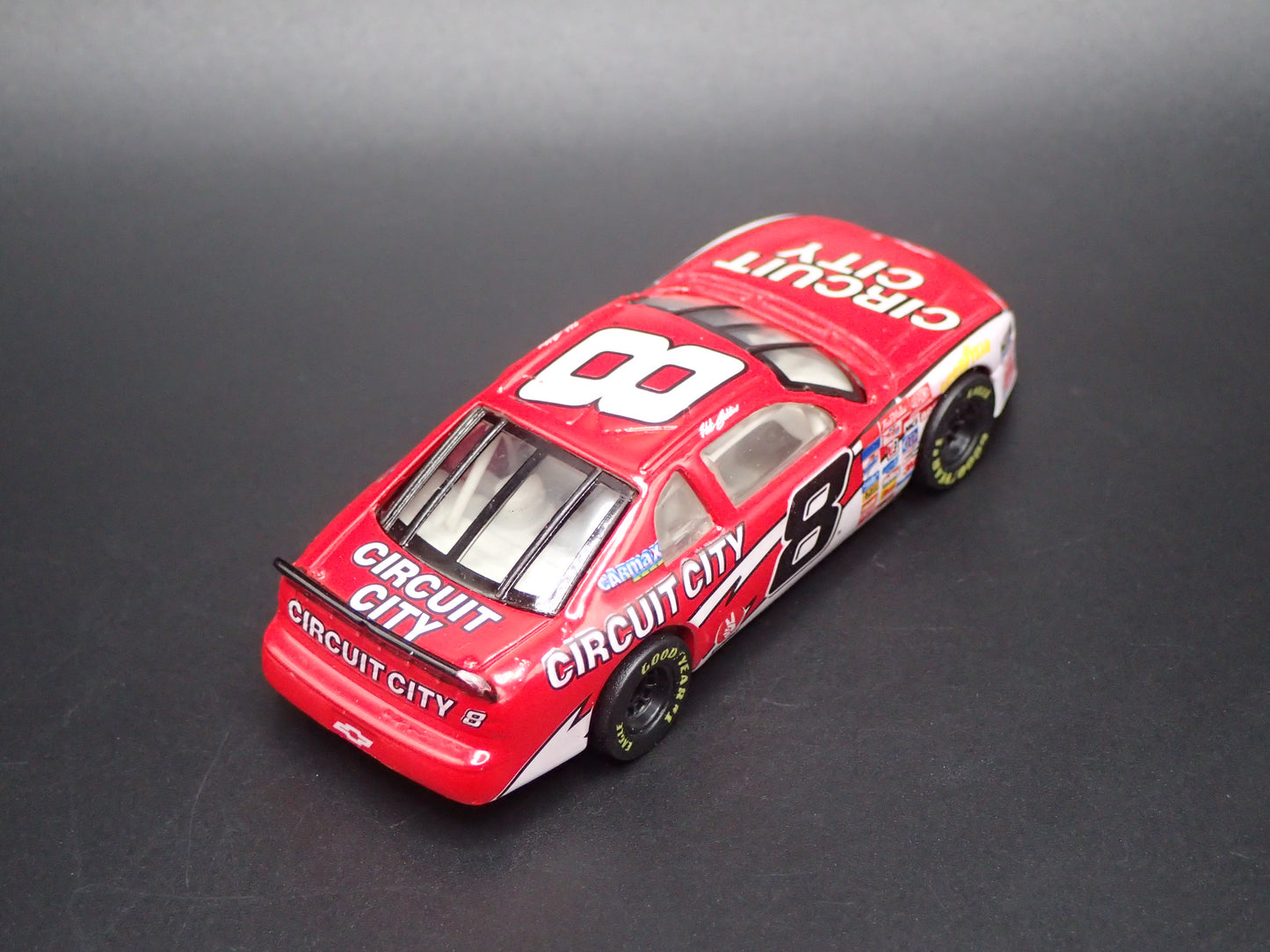 1998 98 CHEVY MONTE CARLO 8 HUT STRICKLIN NASCAR 1:64 SCALE DIECAST MODEL CAR