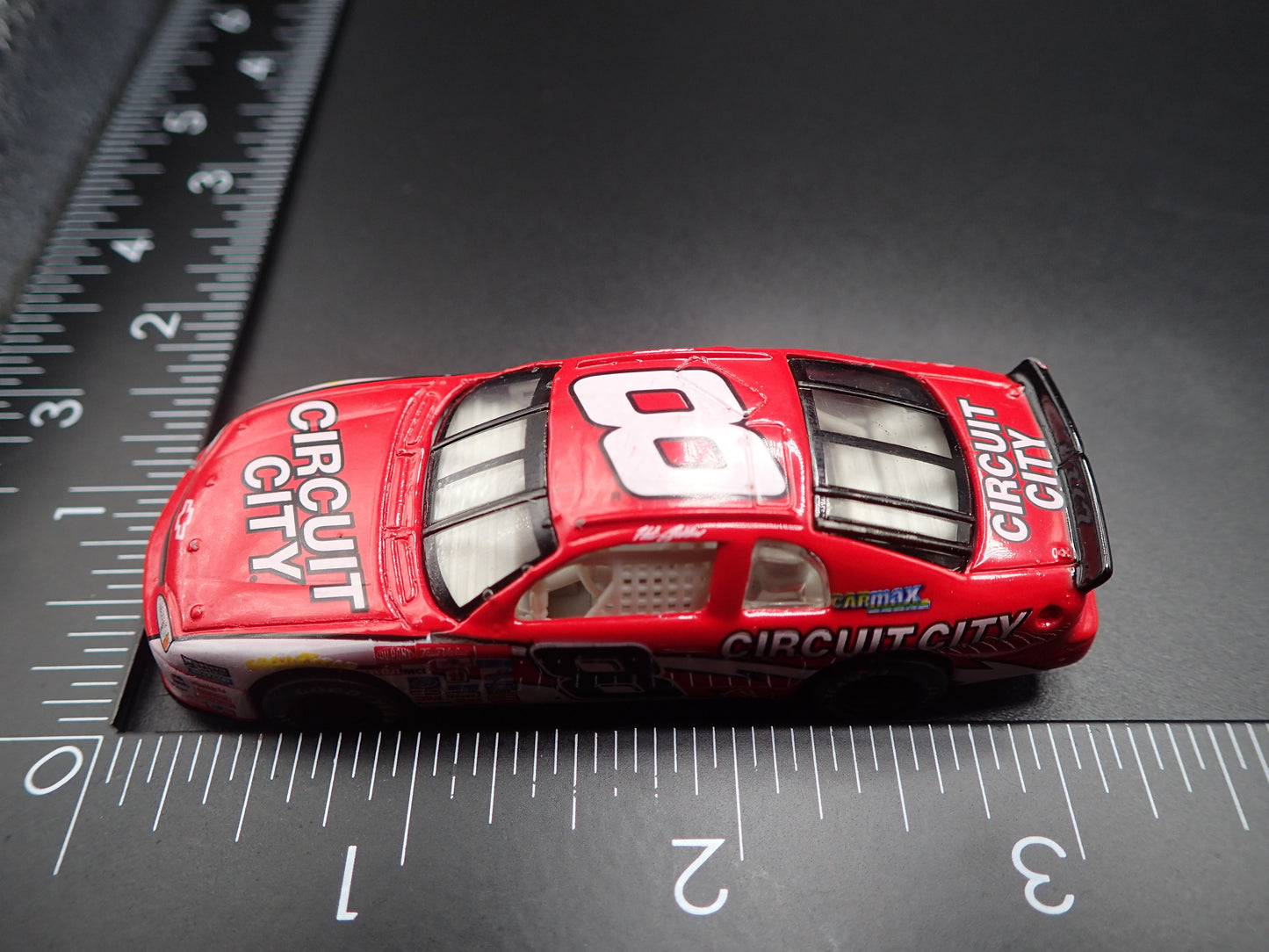 1998 98 CHEVY MONTE CARLO 8 HUT STRICKLIN NASCAR 1:64 SCALE DIECAST MODEL CAR