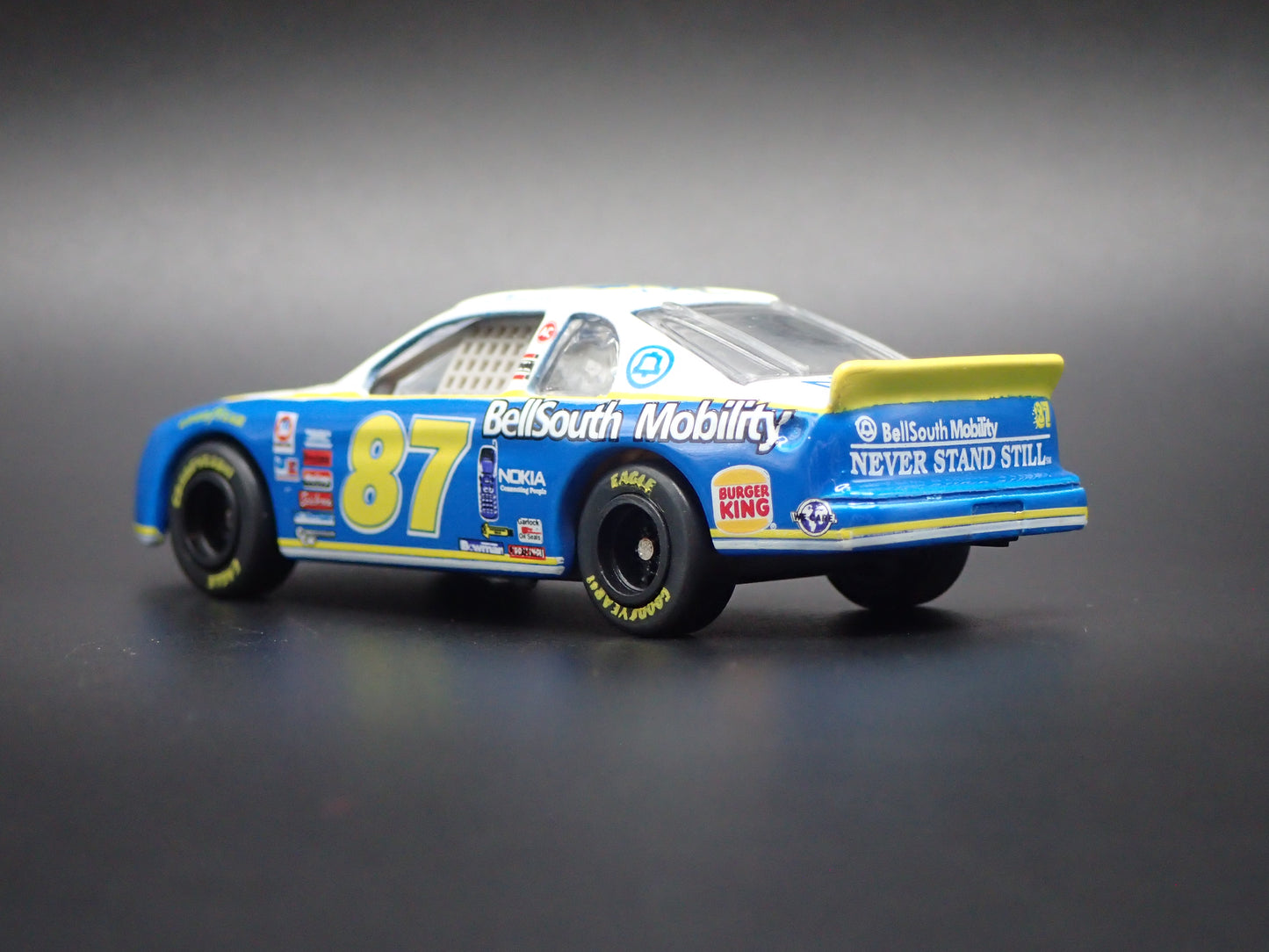 1996 CHEVY CHEVROLET MONTE CARLO 87 JOE NEMECHEK NASCAR 1:64 SCALE DIECAST MODEL CAR