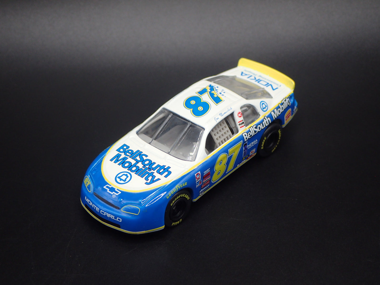 1996 CHEVY CHEVROLET MONTE CARLO 87 JOE NEMECHEK NASCAR 1:64 SCALE DIECAST MODEL CAR
