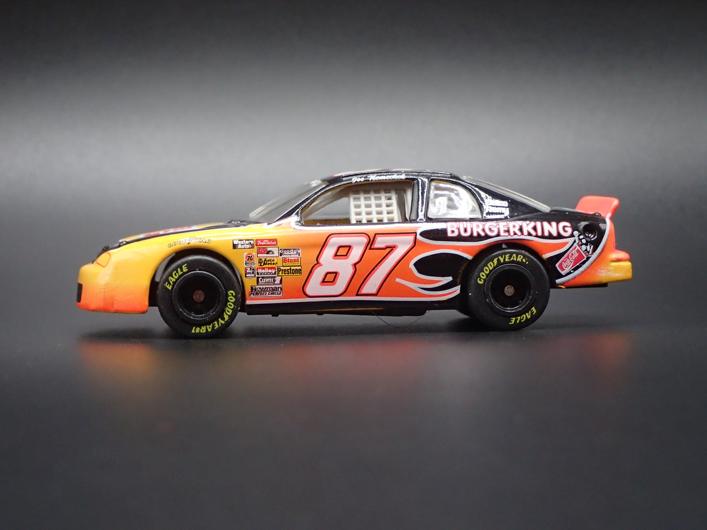 1996 CHEVY CHEVROLET MONTE CARLO 87 JOE NEMECHEK NASCAR 1:64 SCALE DIECAST MODEL CAR
