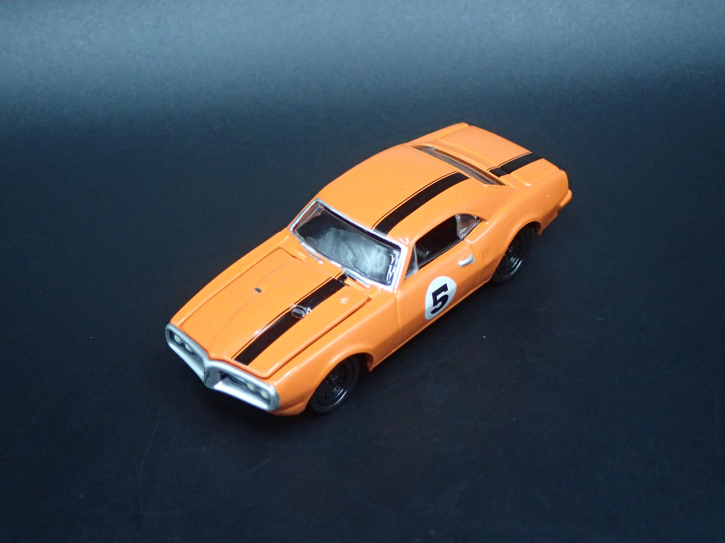 1967 67 PONTIAC FIREBIRD ORANGE 1:64 SCALE COLLECTIBLE DIORAMA DIECAST MODEL CAR