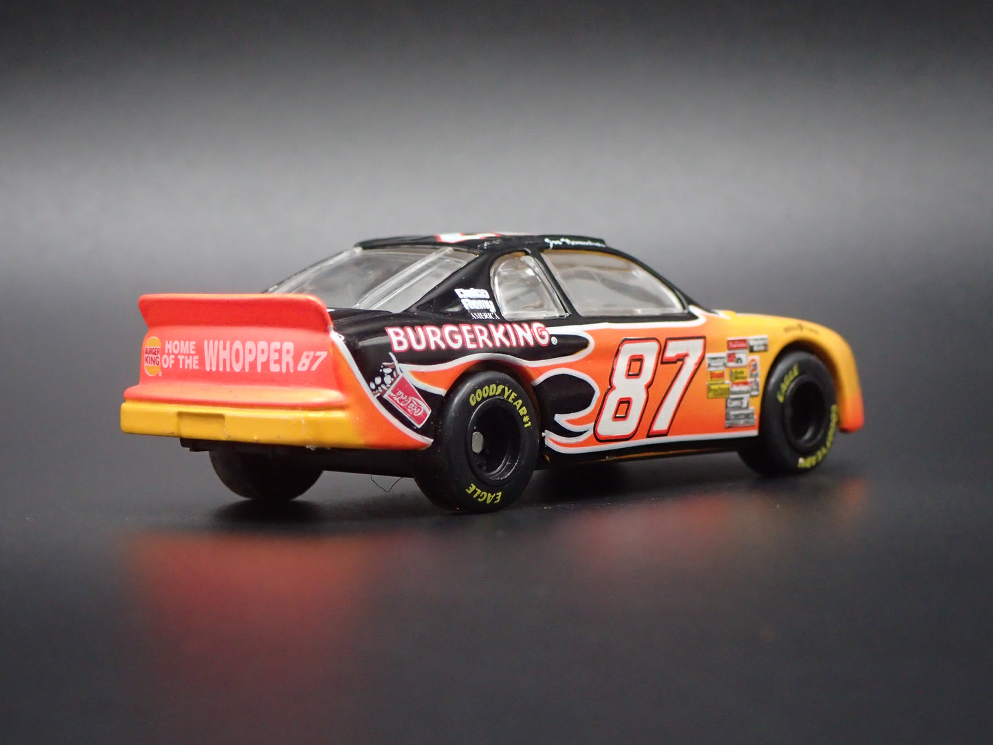 1996 CHEVY CHEVROLET MONTE CARLO 87 JOE NEMECHEK NASCAR 1:64 SCALE DIECAST MODEL CAR
