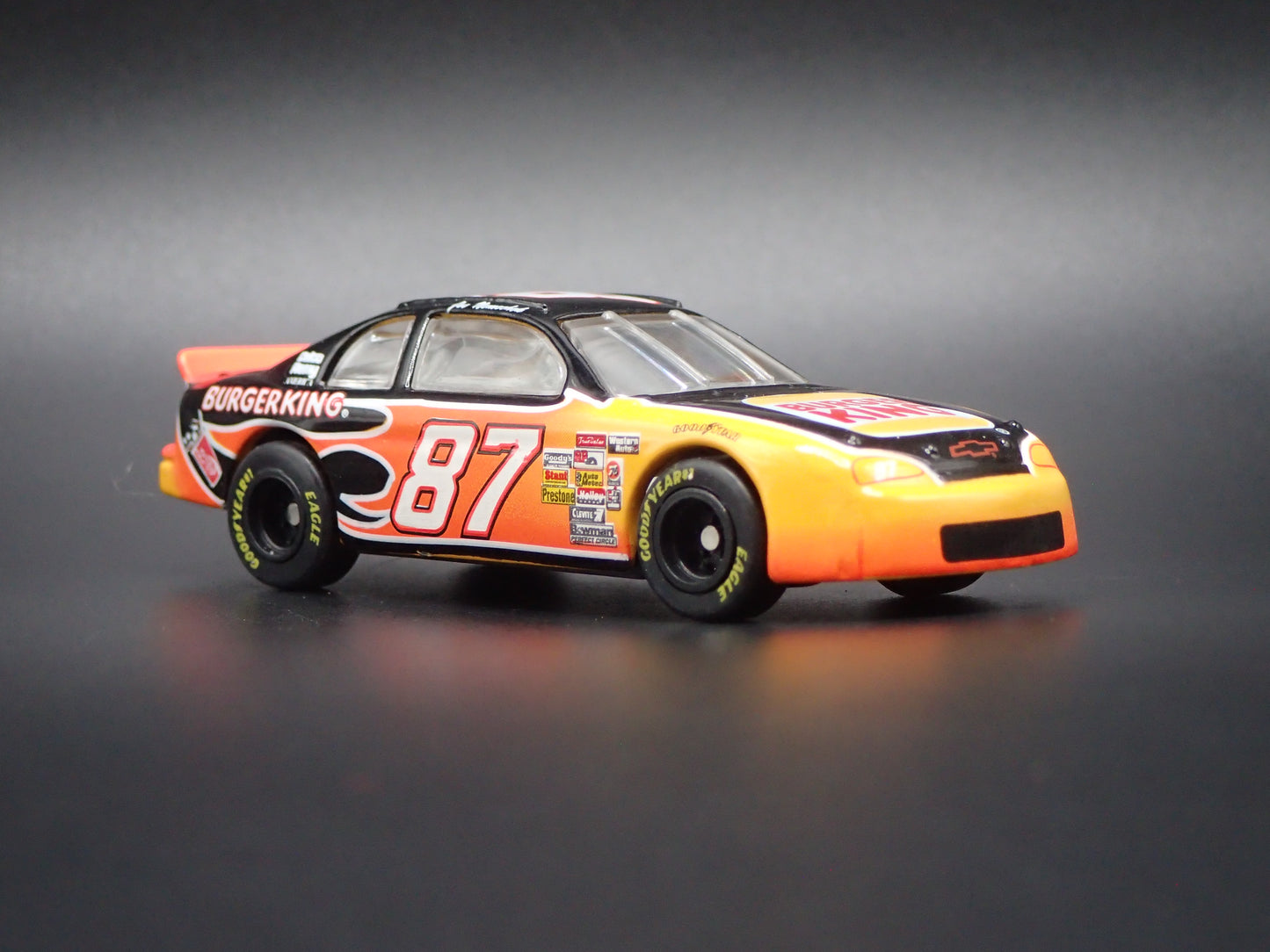 1996 CHEVY CHEVROLET MONTE CARLO 87 JOE NEMECHEK NASCAR 1:64 SCALE DIECAST MODEL CAR