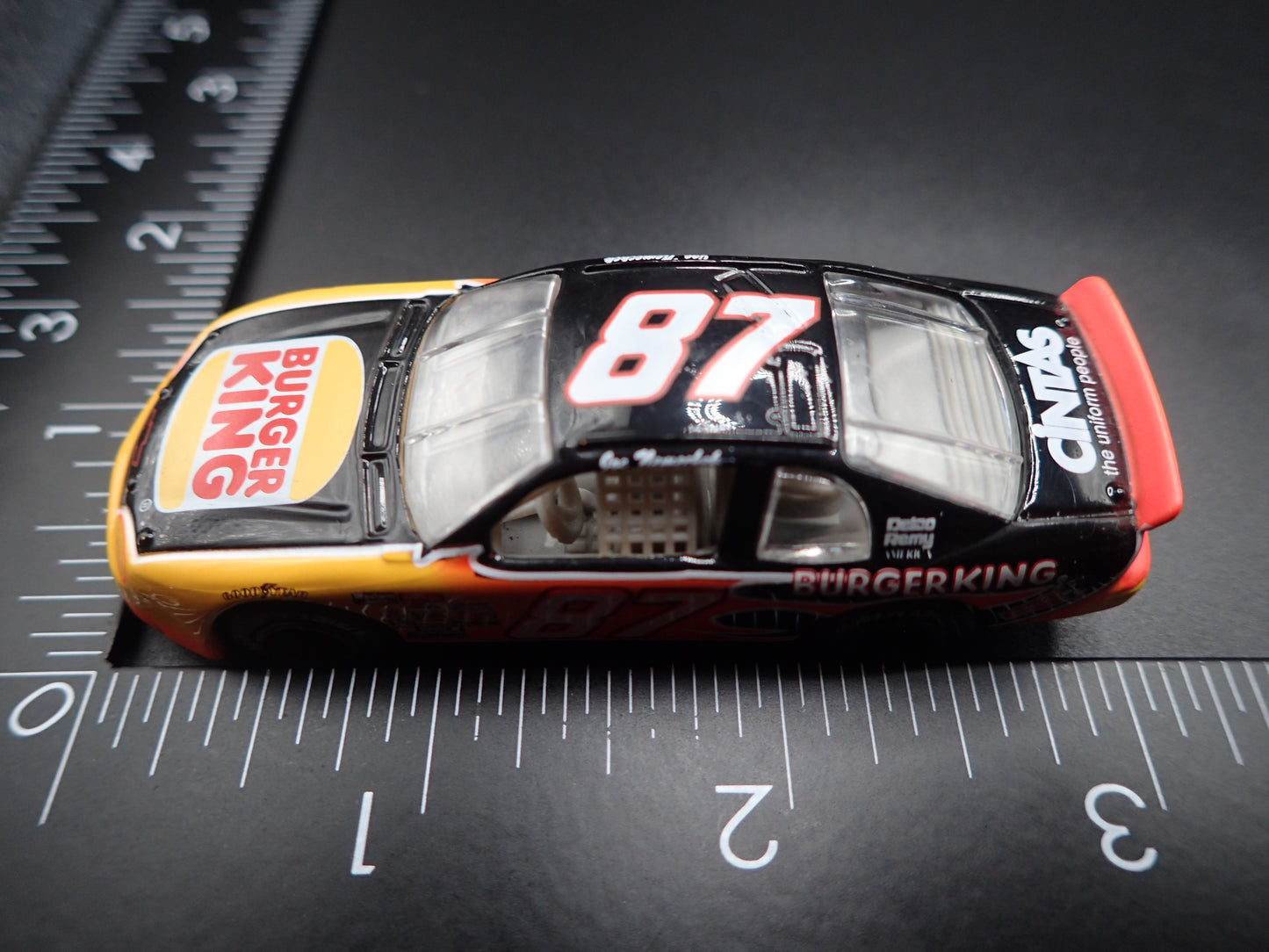 1996 CHEVY CHEVROLET MONTE CARLO 87 JOE NEMECHEK NASCAR 1:64 SCALE DIECAST MODEL CAR