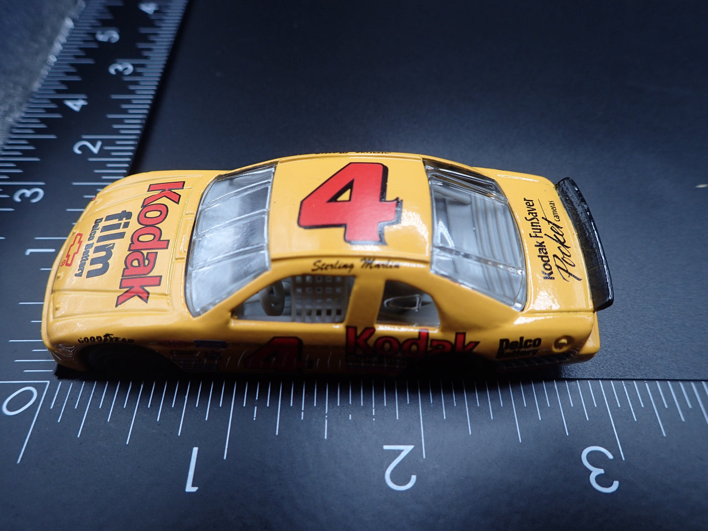 1996 CHEVY CHEVROLET MONTE CARLO 4 STERLING MARTIN NASCAR 1:64 DIECAST MODEL CAR