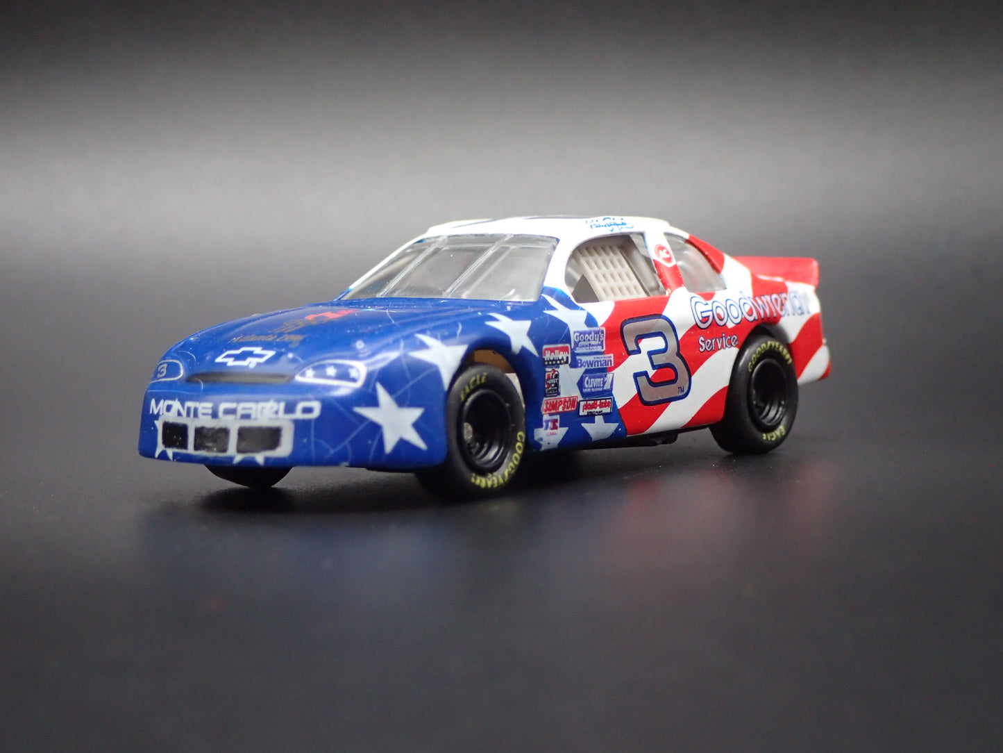 1996 CHEVROLET MONTE CARLO 3 DALE EARNHARDT NASCAR 1:64 SCALE DIECAST MODEL CAR