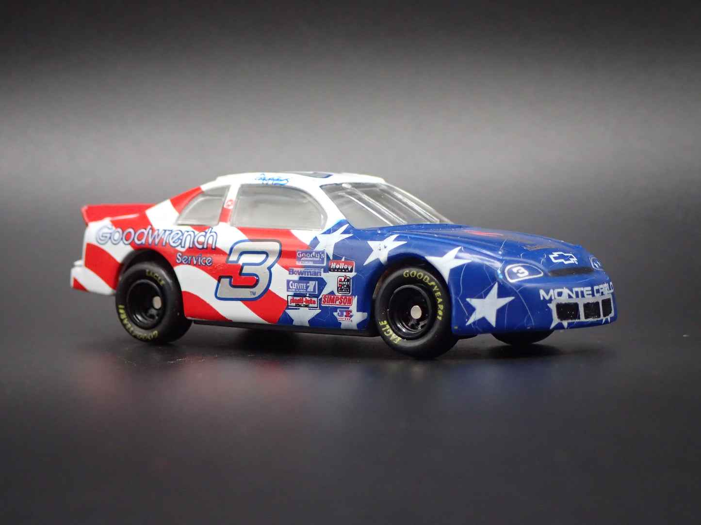 1996 CHEVROLET MONTE CARLO 3 DALE EARNHARDT NASCAR 1:64 SCALE DIECAST MODEL CAR