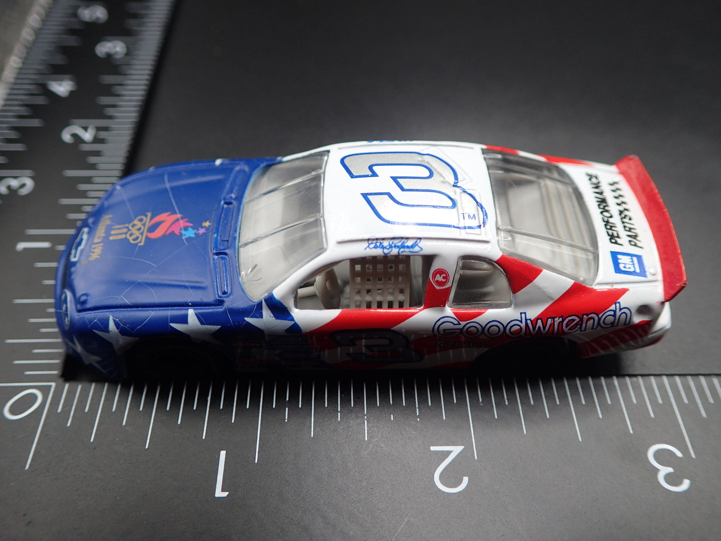 1996 CHEVROLET MONTE CARLO 3 DALE EARNHARDT NASCAR 1:64 SCALE DIECAST MODEL CAR