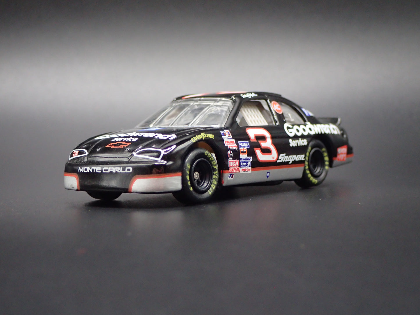1996 CHEVROLET MONTE CARLO 3 DALE EARNHARDT NASCAR 1:64 SCALE DIECAST MODEL CAR