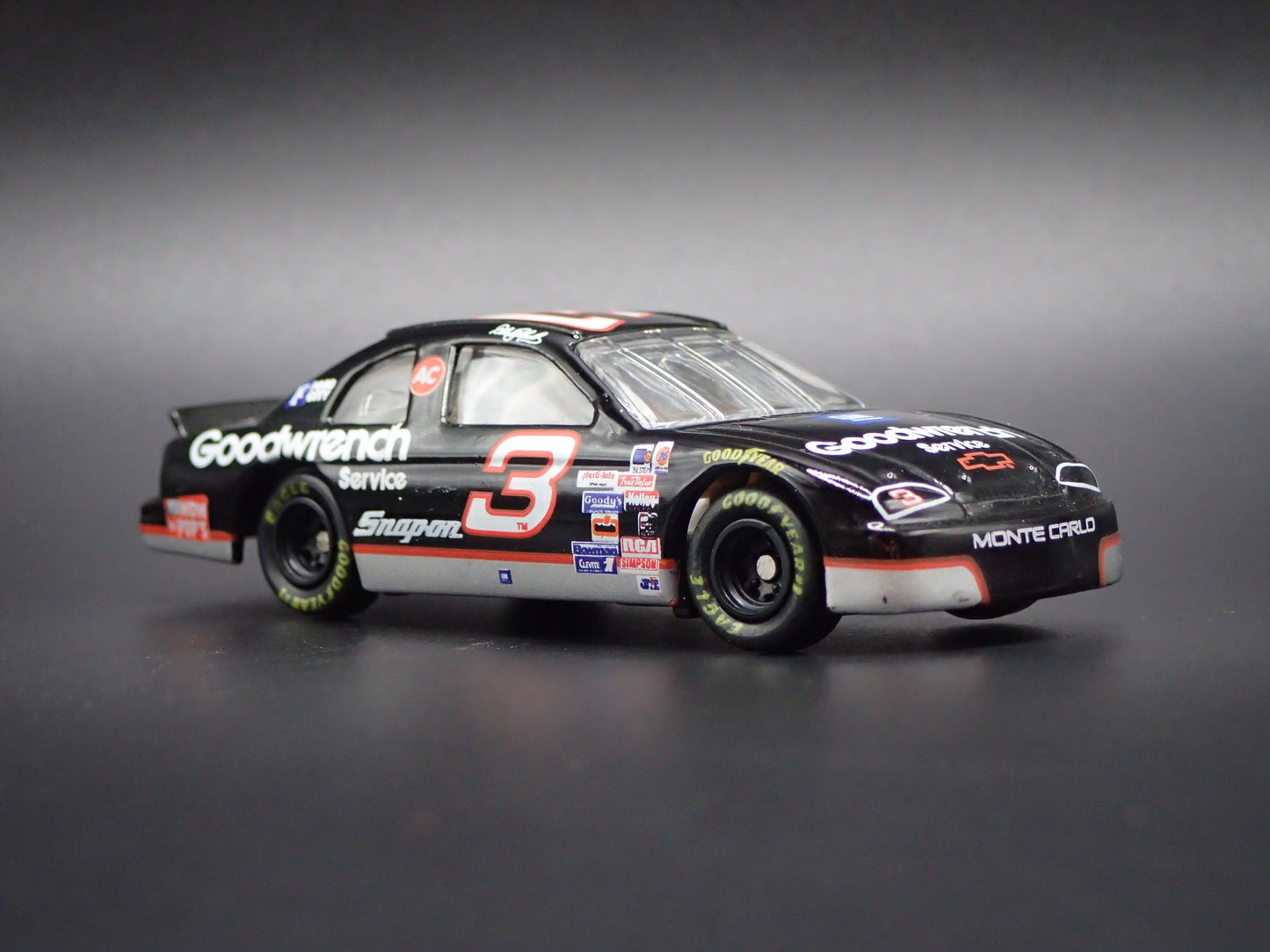 1996 CHEVROLET MONTE CARLO 3 DALE EARNHARDT NASCAR 1:64 SCALE DIECAST MODEL CAR