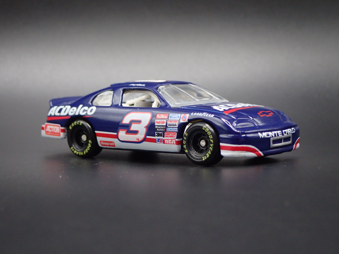 1996 CHEVROLET MONTE CARLO 3 DALE EARNHARDT NASCAR 1:64 SCALE DIECAST MODEL CAR