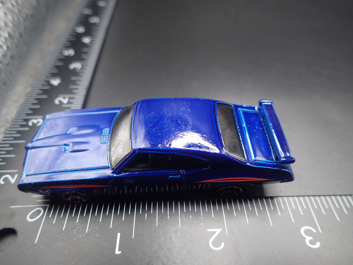 1970 70 PONTIAC GTO JUDGE BLUE 1/64 SCALE COLLECTIBLE DIORAMA DIECAST MODEL CAR