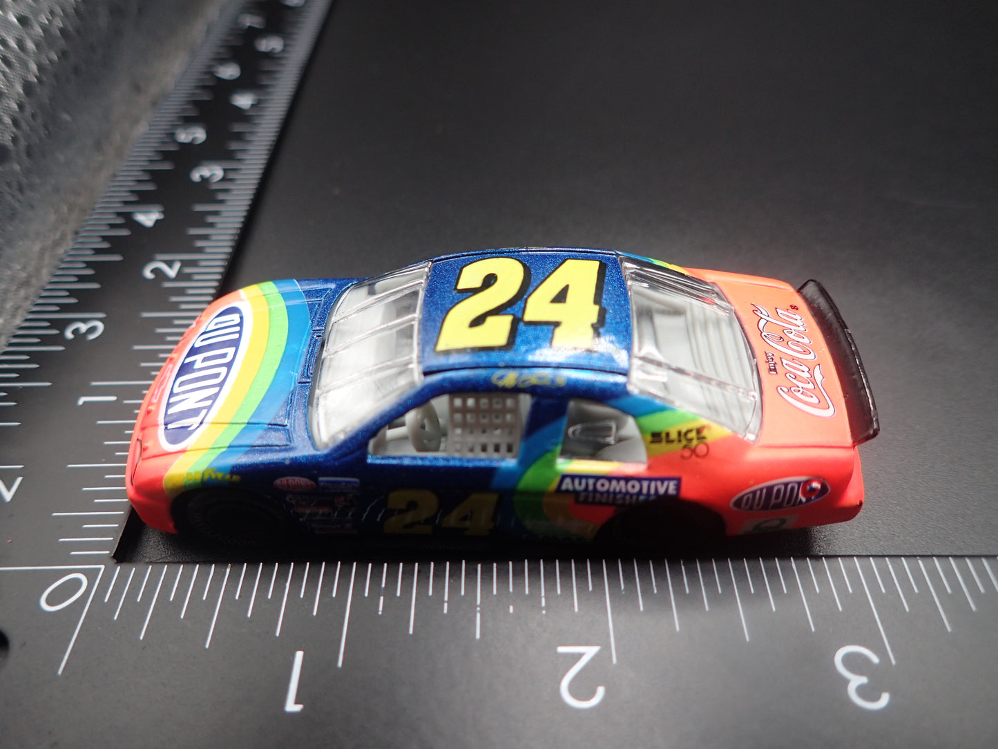 1996 CHEVY CHEVROLET MONTE CARLO JEFF GORDON NASCAR 1:64 SCALE DIECAST MODEL CAR
