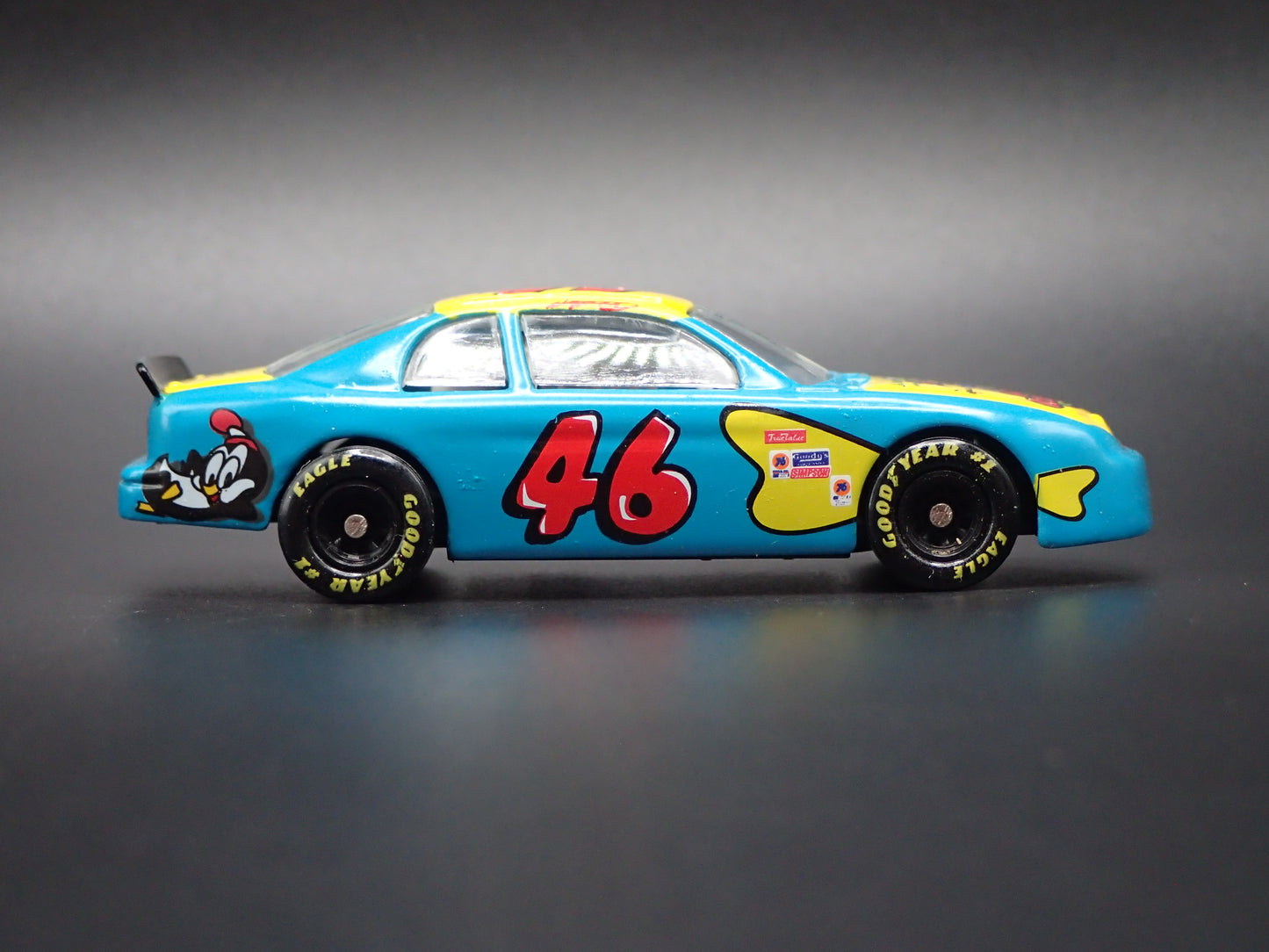 1997 97 CHEVROLET MONTE CARLO 46 WALLY DALLENBACH NASCAR 1:64 SCALE DIECAST CAR