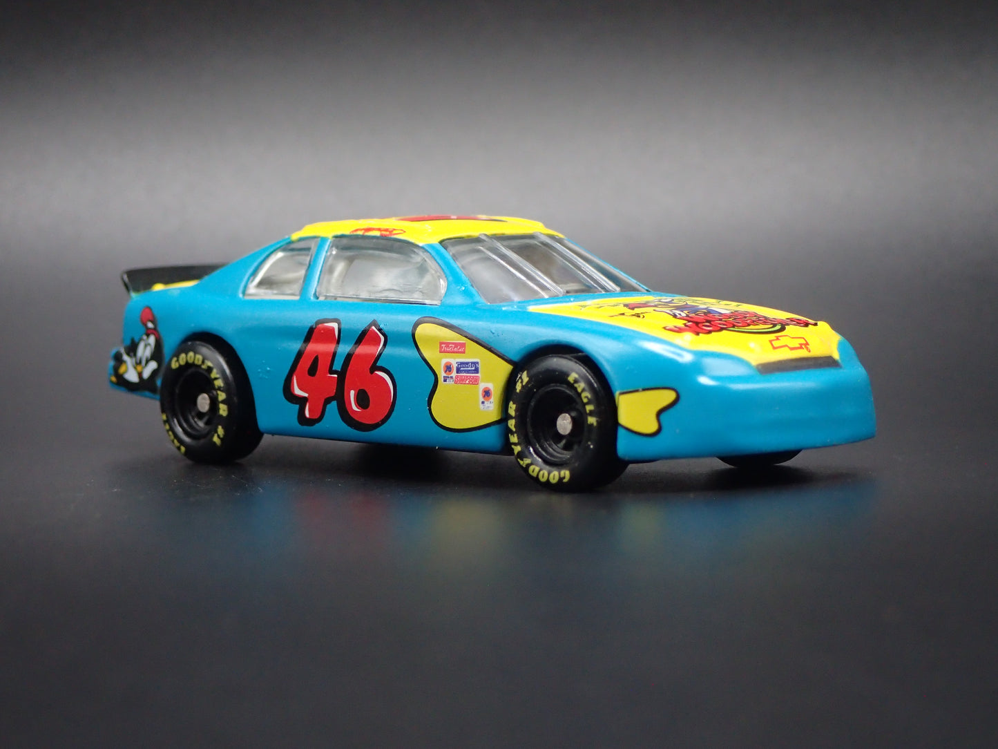 1997 97 CHEVROLET MONTE CARLO 46 WALLY DALLENBACH NASCAR 1:64 SCALE DIECAST CAR