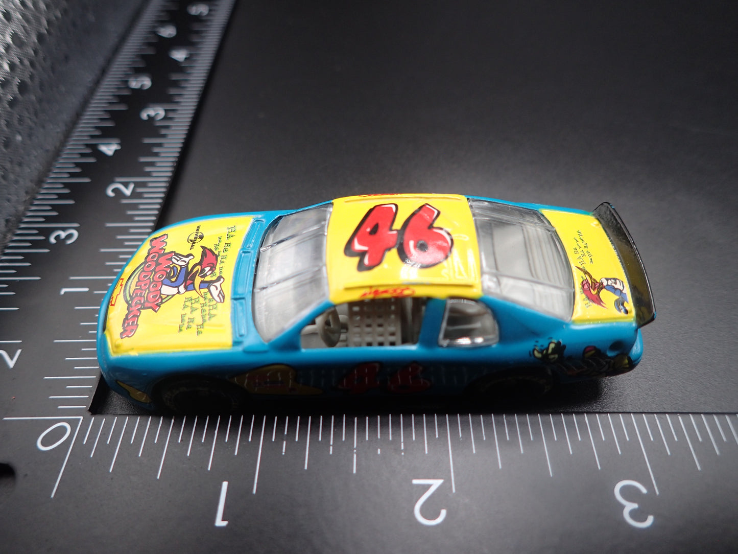 1997 97 CHEVROLET MONTE CARLO 46 WALLY DALLENBACH NASCAR 1:64 SCALE DIECAST CAR
