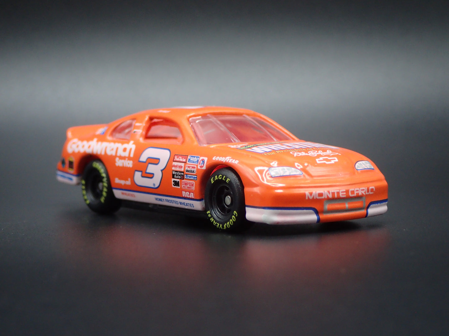1997 CHEVROLET MONTE CARLO 3 DALE EARNHART WHEATIES NASCAR 1:64 DIECAST CAR