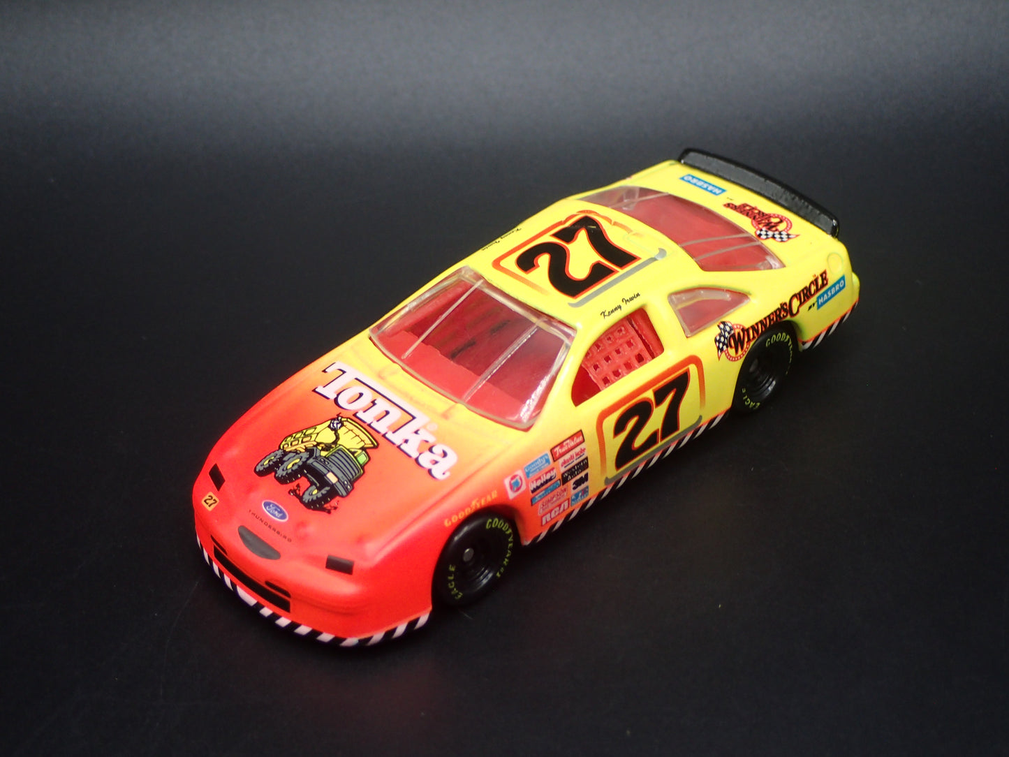 1998 98 FORD THUNDERBIRD 27 KENNY IRWIN JR TONKA NASCAR  1/64 SCALE DIECAST CAR