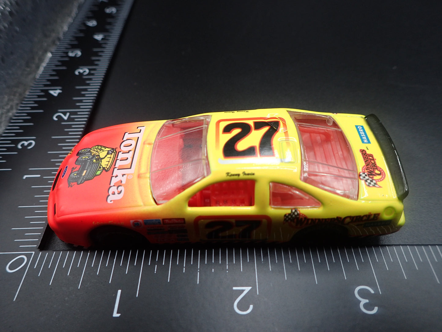 1998 98 FORD THUNDERBIRD 27 KENNY IRWIN JR TONKA NASCAR  1/64 SCALE DIECAST CAR