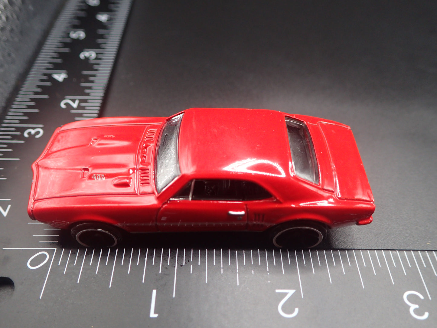 1967 67 PONTIAC FIREBIRD 400 RED RARE 1:64 SCALE COLLECTIBLE DIECAST MODEL CAR