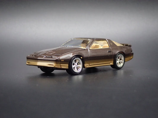 1985 85 PONTIAC FIREBIRD BROWN 1:64 SCALE COLLECTIBLE DIECAST MODEL CAR
