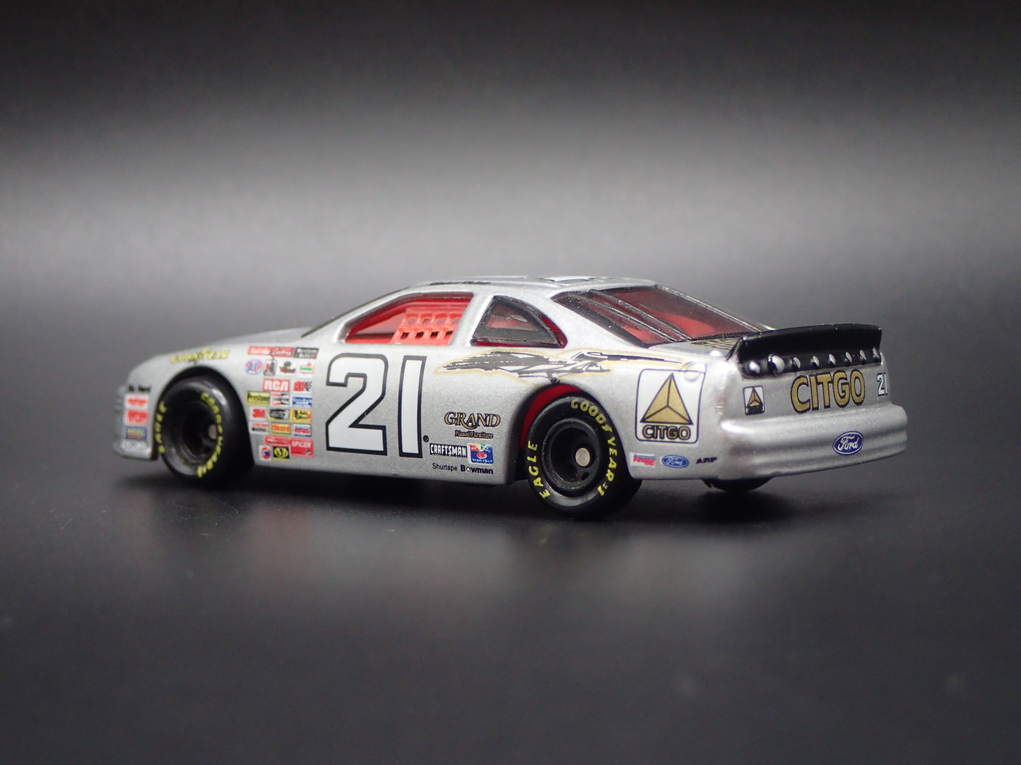 1996 FORD THUNDERBIRD 21 MICHAEL WALTRIP CITGO NASCAR 1:64 SCALE DIECAST CAR