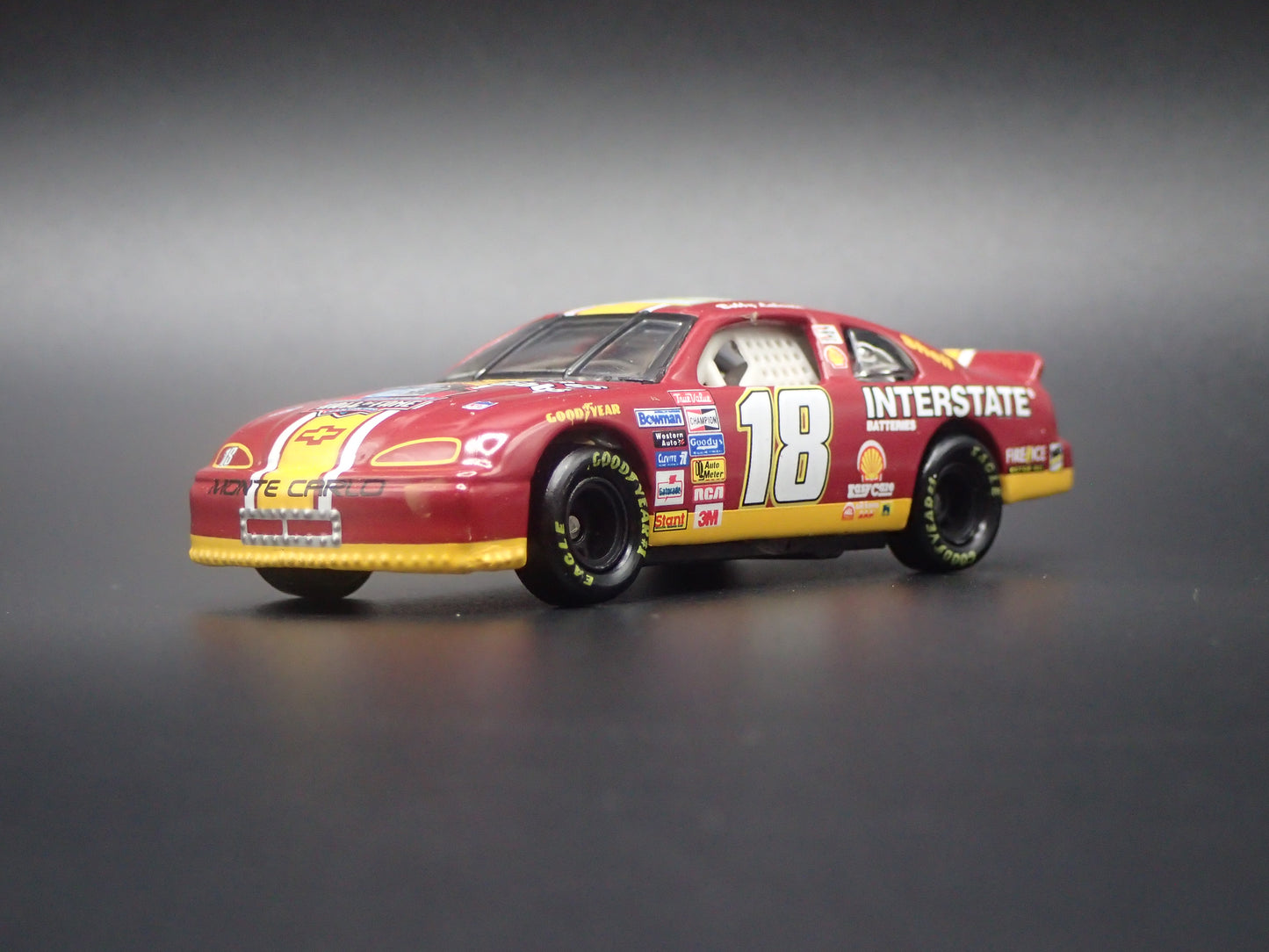 1996 CHEVY CHEVROLET MONTE CARLO 18 BOBBY LABONTE NASCAR 1:64 SCALE DIECAST CAR