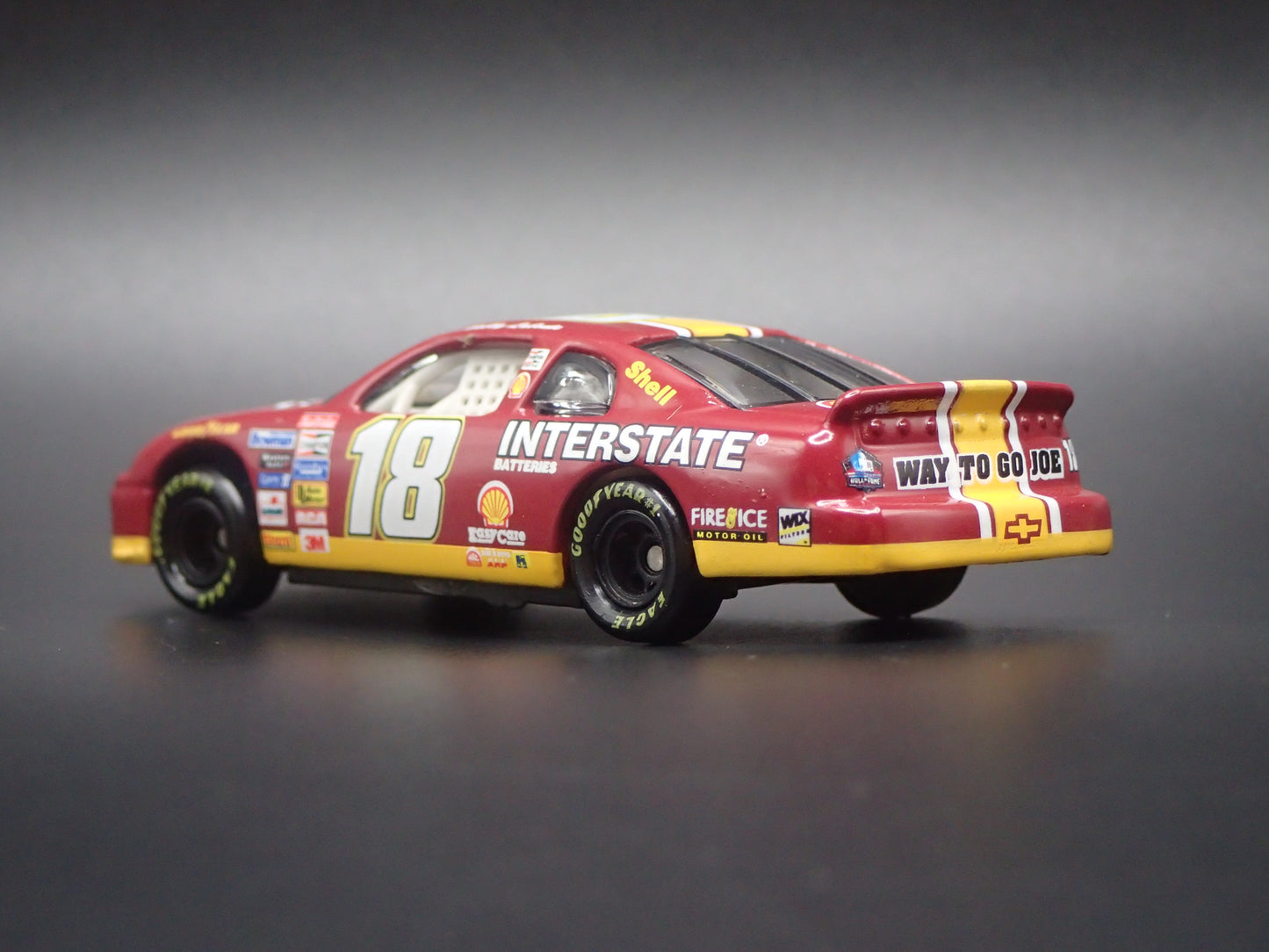 1996 CHEVY CHEVROLET MONTE CARLO 18 BOBBY LABONTE NASCAR 1:64 SCALE DIECAST CAR
