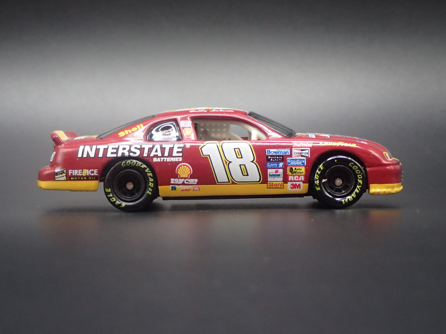 1996 CHEVY CHEVROLET MONTE CARLO 18 BOBBY LABONTE NASCAR 1:64 SCALE DIECAST CAR