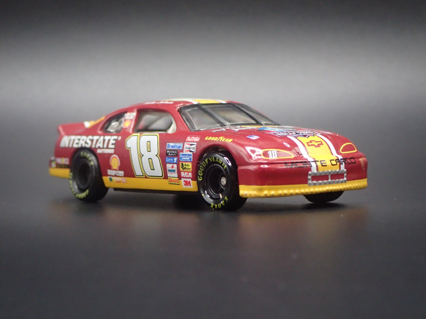 1996 CHEVY CHEVROLET MONTE CARLO 18 BOBBY LABONTE NASCAR 1:64 SCALE DIECAST CAR