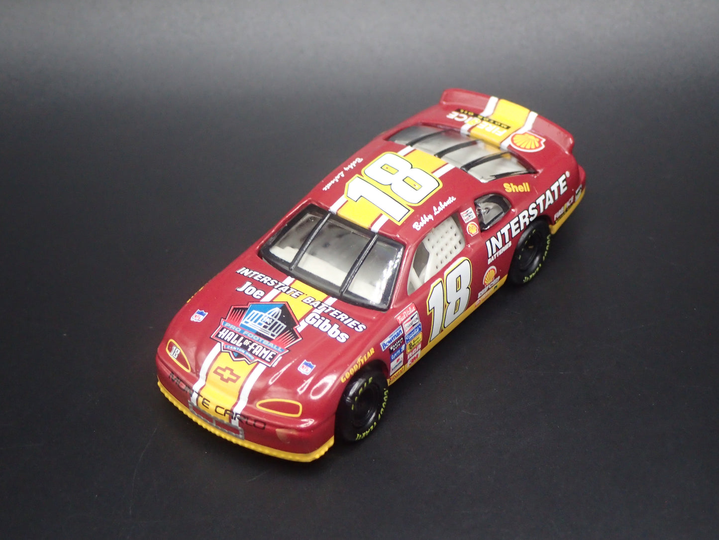 1996 CHEVY CHEVROLET MONTE CARLO 18 BOBBY LABONTE NASCAR 1:64 SCALE DIECAST CAR