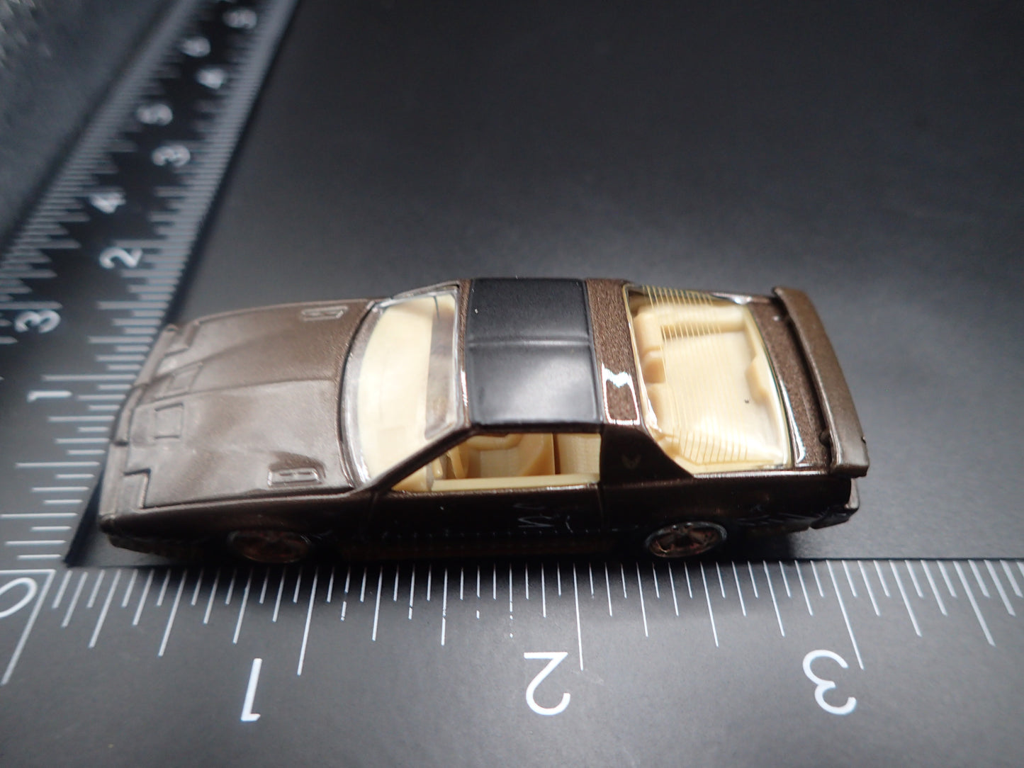1985 85 PONTIAC FIREBIRD BROWN 1:64 SCALE COLLECTIBLE DIECAST MODEL CAR
