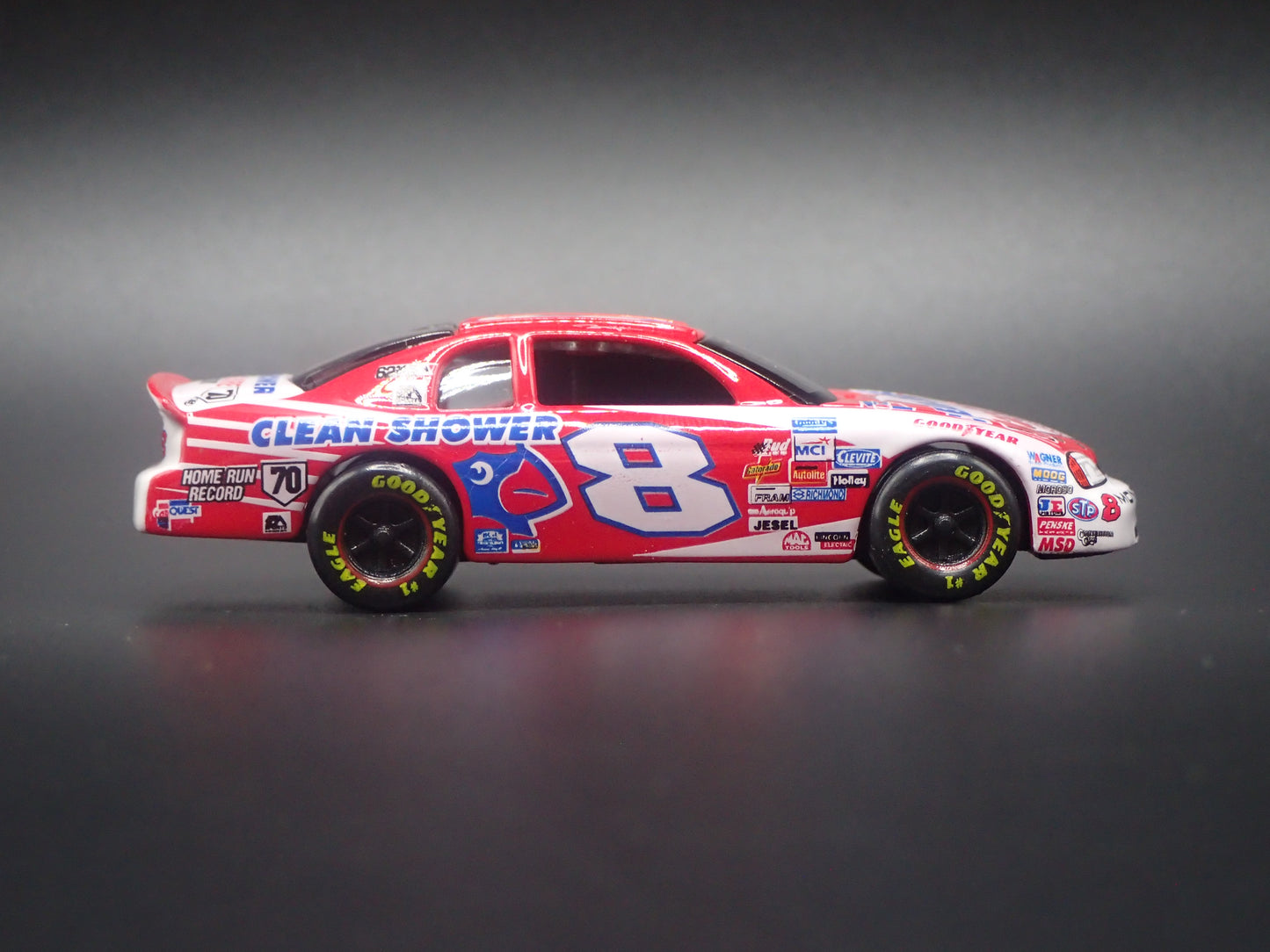 1999 CHEVY MONTE CARLO #8 BOBBY HILLIN JR NASCAR 1:64 SCALE DIECAST MODEL CAR